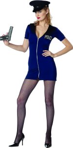 Unbranded Fancy Dress - Adult Sexy Rookie Costume Large