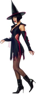 Unbranded Fancy Dress - Adult Sexy Witch Costume Large