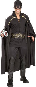 Unbranded Fancy Dress - Adult Standard Zorro Costume