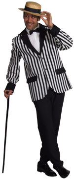 Unbranded Fancy Dress - Adult Striped Jacket