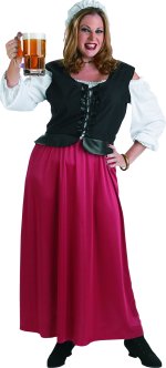 Unbranded Fancy Dress - Adult Tavern Wench Costume (FC)