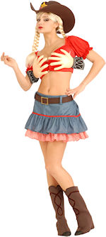 Unbranded Fancy Dress - Adult Texas Hold `m Cowgirl Costume