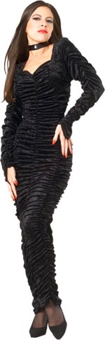 Unbranded Fancy Dress - Adult Vampire Coffin Dress BLACK