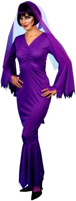 Unbranded Fancy Dress - Adult Vampire Costume PURPLE