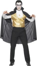 Unbranded Fancy Dress - Adult Vampire Count Costume