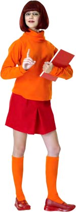Unbranded Fancy Dress - Adult Velma Costume (Scooby-Doo)