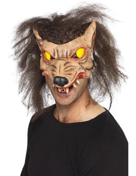 Unbranded Fancy Dress - Adult Werewolf Mask