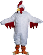 Unbranded Fancy Dress - Adult White Supreme Chicken Costume