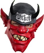 Unbranded Fancy Dress - Adult Wicked Devil Mask