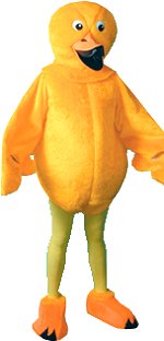 Fancy Dress - Bath Duck Mascot Costume