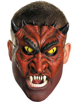 Unbranded Fancy Dress - Blood Devil Chinless Mask