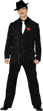 Unbranded Fancy Dress - Budget Gents Gangster Suit