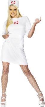 Unbranded Fancy Dress - Budget Nurse Costume Standard