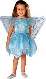 Unbranded Fancy Dress - Child Blue Pixie Costume Toddler