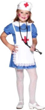 Unbranded Fancy Dress - Child Budget Nurse Costume Medium