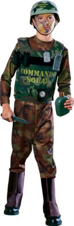 Unbranded Fancy Dress - Child Commando Costume