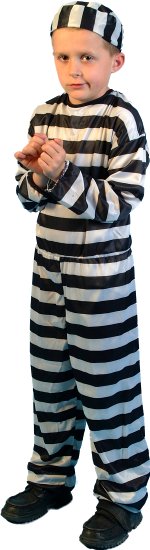 Unbranded Fancy Dress - Child Convict Costume Small