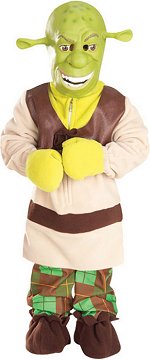 Unbranded Fancy Dress - Child Deluxe Shrek Costume Small