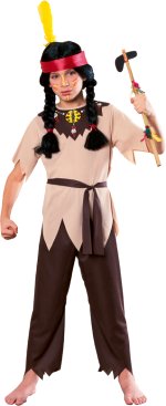 Unbranded Fancy Dress - Child Indian Brave Costume Small