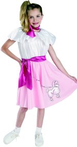 Unbranded Fancy Dress - Child Juke Box Jill Costume Small