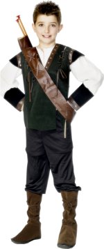 Unbranded Fancy Dress - Child Medieval Robin Hood Costume Small