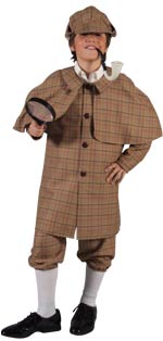Unbranded Fancy Dress - Child Sherlock Holmes Costume Small