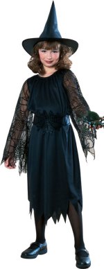 Unbranded Fancy Dress - Child Spider Witch Costume