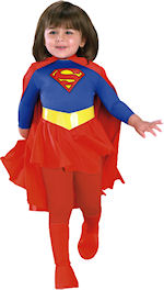 Fancy Dress - Child Supergirl Costume Age 4-6
