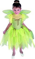 Includes tinkerbell dress and wings.