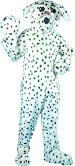 Unbranded Fancy Dress - Dalmatian Dog Mascot Costume