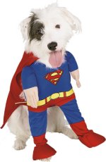 Unbranded Fancy Dress - Deluxe Pet Superman Costume Medium