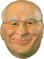 Unbranded Fancy Dress - Dick Cheney Latex Mask