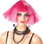 Unbranded Fancy Dress - Dutch Treat Wig - Pink
