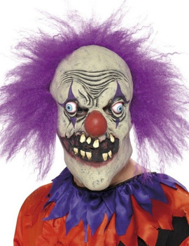 Unbranded Fancy Dress - Evil Clown Mask