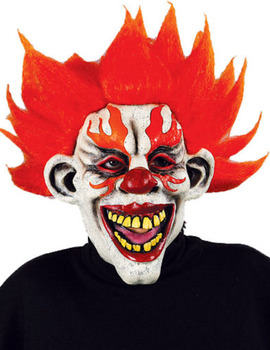 Unbranded Fancy Dress - Fire Clown Mask