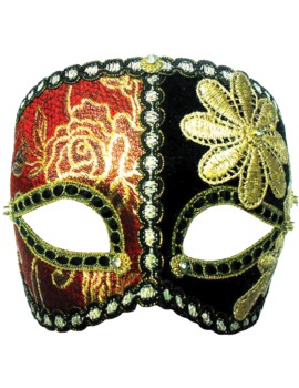 Unbranded Fancy Dress - Floral Masquerade Mask