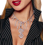 Unbranded Fancy Dress - Gangsta Girl Necklace