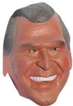 Unbranded Fancy Dress - George W. Bush Latex Mask