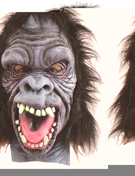 Unbranded Fancy Dress - Gorilla Mask with Teeth