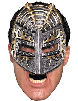 Unbranded Fancy Dress - Knight Chinless Mask