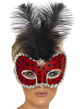 Unbranded Fancy Dress - Lady Bird Visage Eyemask