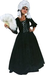 Unbranded Fancy Dress - Lady Of The Night Black Dress