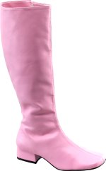 Unbranded Fancy Dress - LADY PINK Go-Go Boots