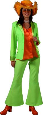 Unbranded Fancy Dress - Lady Saturday Night Fever 70s Suit