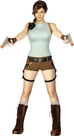 Unbranded Fancy Dress - Lara Croft Anniversary Edition Costume Small