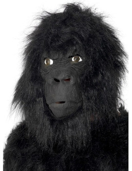 Unbranded Fancy Dress - Large Gorilla Mask With Hair