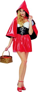 Unbranded Fancy Dress - Little Red Riding Hood Costume Dress 8 to 10