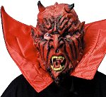 Unbranded Fancy Dress - Lucifer Devil Mask With Stand Up Collar