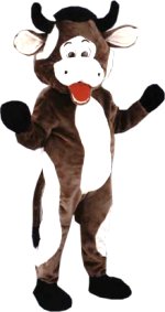 Unbranded Fancy Dress - Luxury Cow Mascot Costume