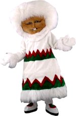 Unbranded Fancy Dress - Luxury Eskimo Mascot Costume